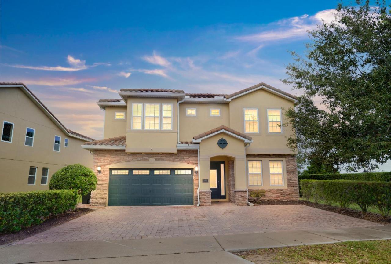 Huge 10 Bdr Family House With Arcades And Free Pool Heat Near Disney أورلاندو المظهر الخارجي الصورة