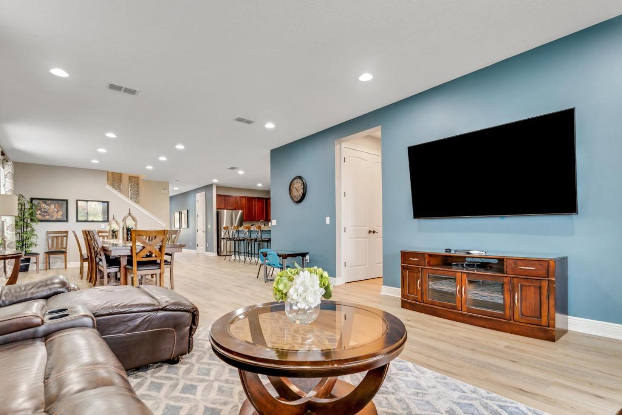 Huge 10 Bdr Family House With Arcades And Free Pool Heat Near Disney أورلاندو المظهر الخارجي الصورة
